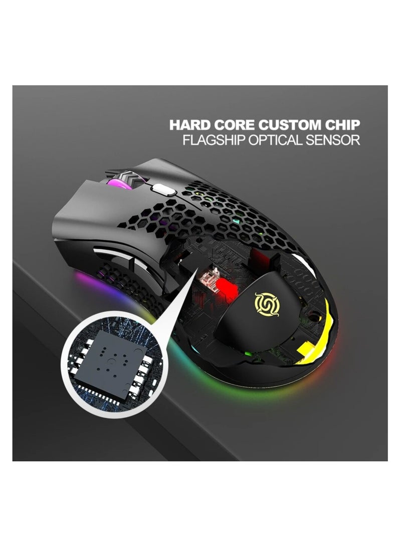 Wireless USB Rechargeable Mouse Lightweight Gaming Mouse - Image 5